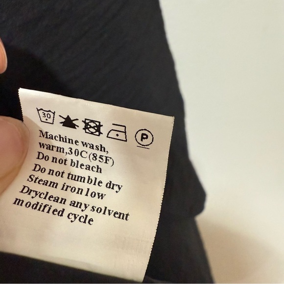 Dokotoo black elegant bow tie mini dress Small - Picture 8 of 8